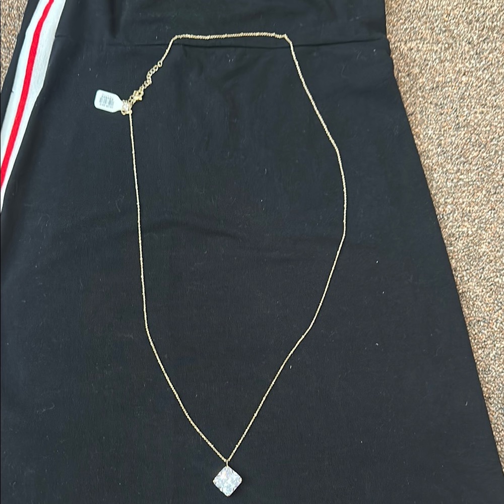 Betsey Johnson Gold and Silver Geometric Necklace